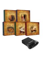 32GB USB Flash Drive with Bible Study Companion Set MP3