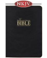 Remnant Study Bible NKJV (Genuine Top-grain Leather Black)