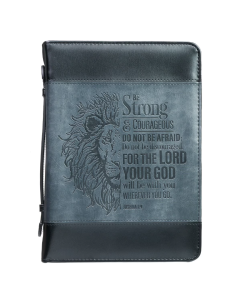 Be Strong Lion Bible Case