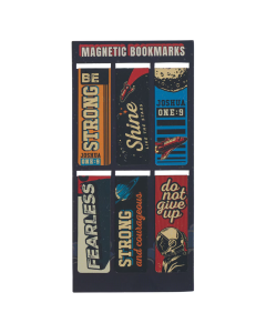 Strong and Courageous Space Page Markers