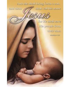 Bulletin Cover—Jesus' Birth