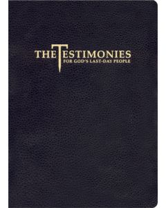 Testimonies for the Church vol 1-9 (Genuine Leather, Black)