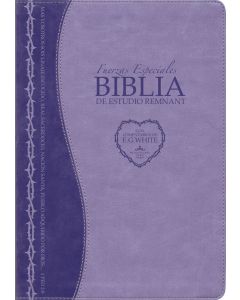 La Biblia De Estudio Remnant LeatherSoft Fuerzas Especiales Lavanda RVR60 - Spanish Remnant Study Bible Special Forces Lavender