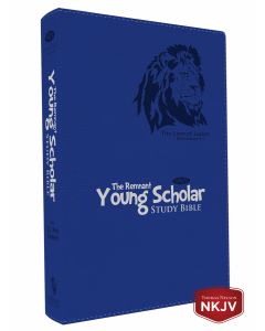 Young Scholar Study Bible NKJV (Leather-soft Blue)