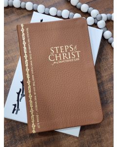 Steps to Christ for a Sanctified Life | Premium Brown Leather Edition | Remnant Publications