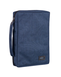 Blue Canvas Bible Case (fits Young Scholar Bible)