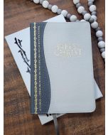 Steps to Christ for a Sanctified Life | Premium Two-tone Gray Leather Edition | Remnant Publications