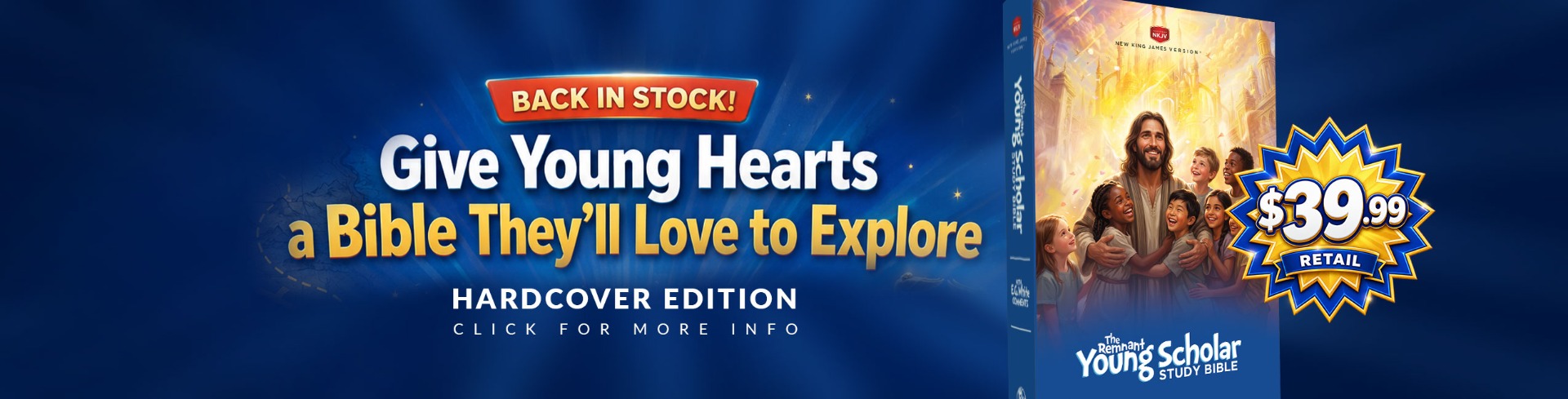 Young Scholar Hardcover Back in Stock